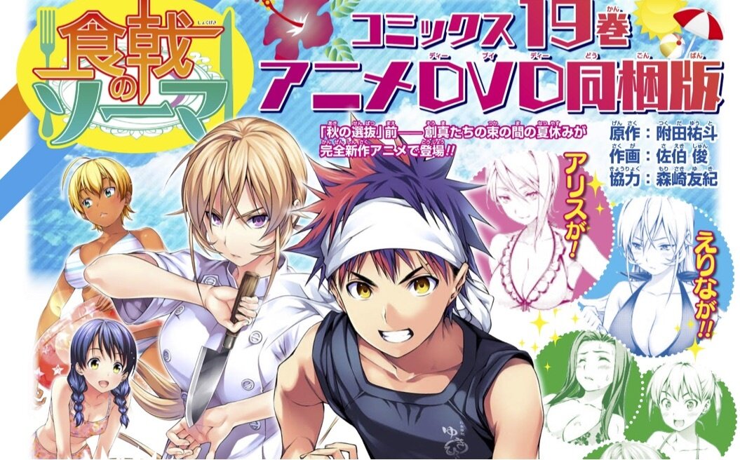 Food Wars! Shokugeki no Soma Vol. 19 w/ Anime DVD - Tokyo Otaku