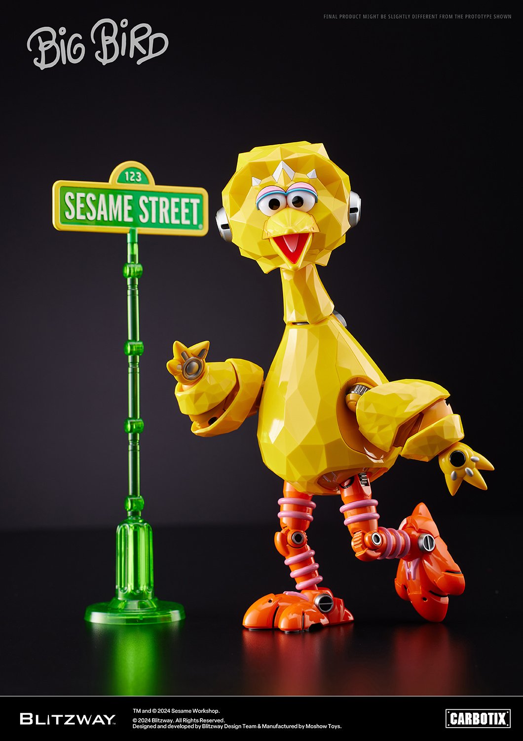 Carbotix Sesame Street Big Bird: Blitzway - Tokyo Otaku Mode (TOM)