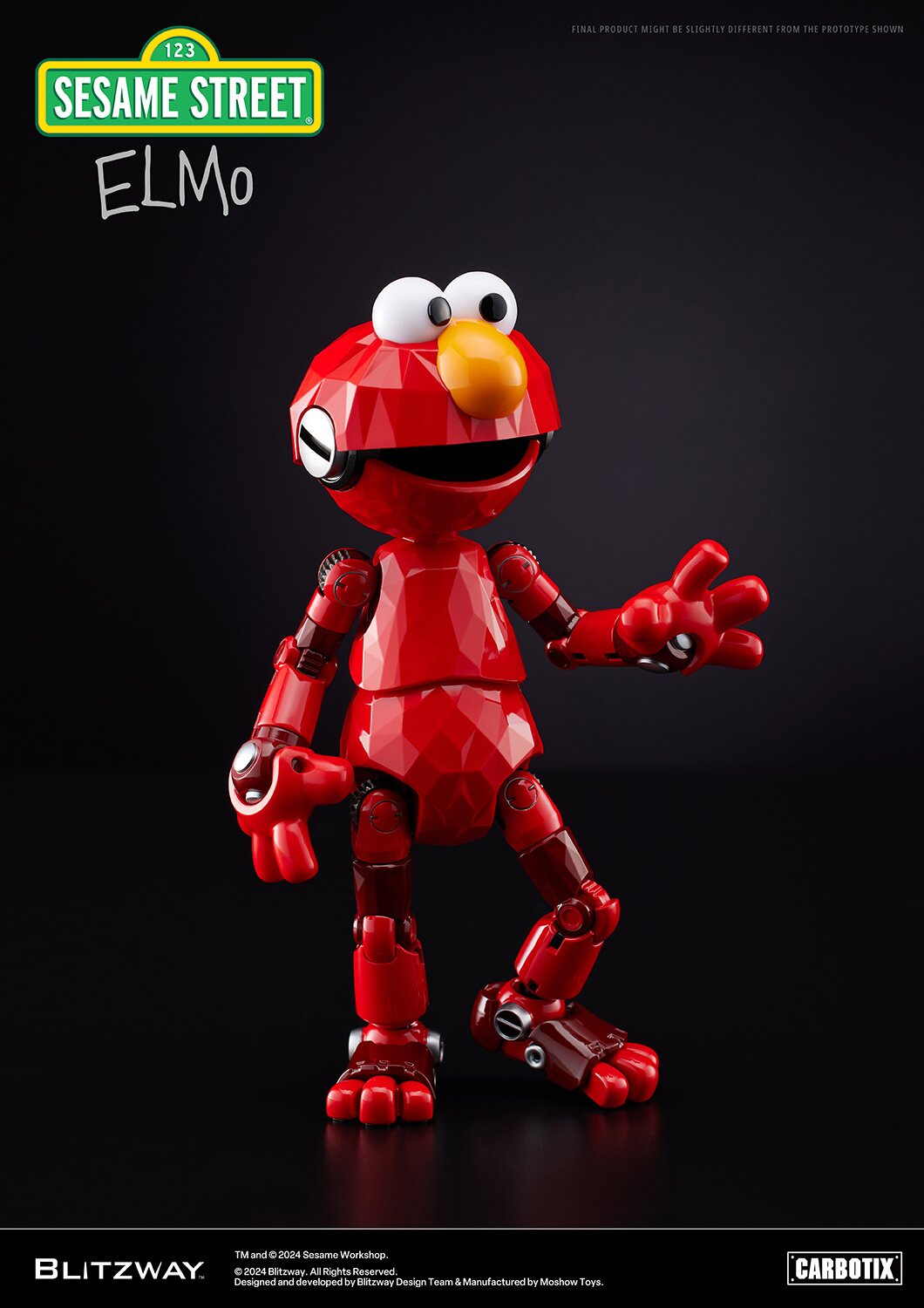 Carbotix Sesame Street Elmo: Blitzway 19% OFF - Tokyo Otaku