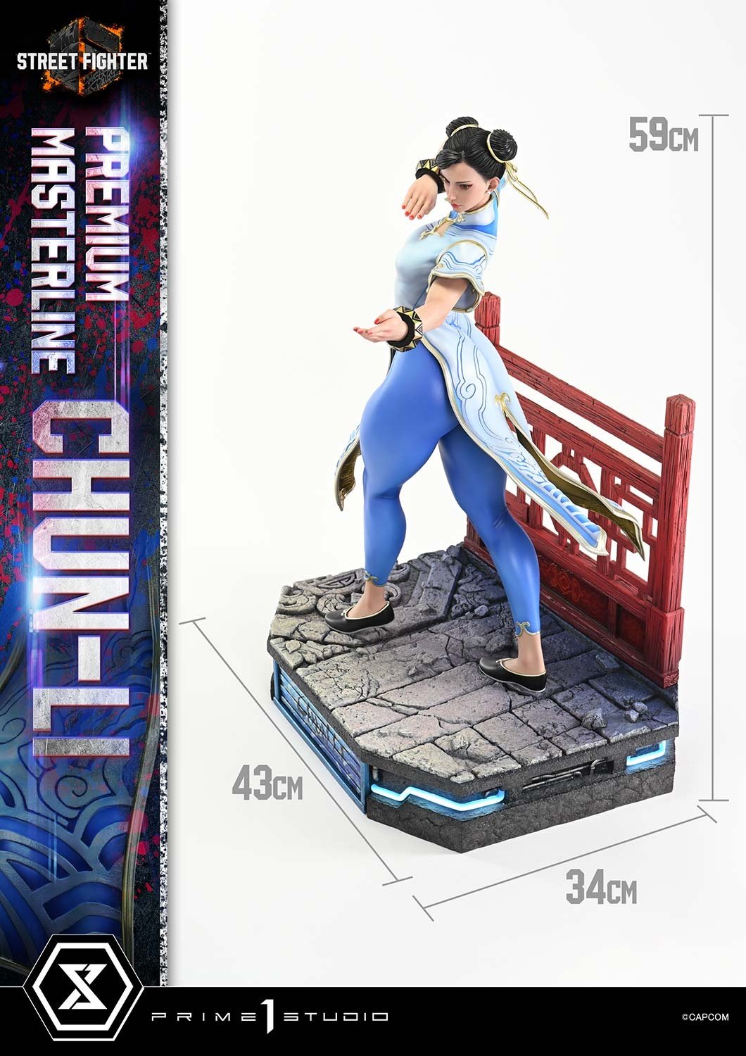 Chun Li String Mode Premium Masterline Street Fighter 6 Chun-Li 1/4 Scale Figure: Prime 1 ...