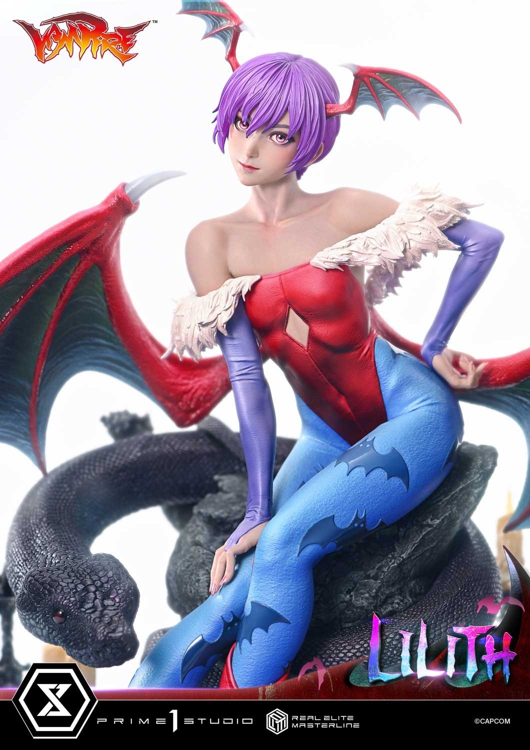 Real Elite Masterline Darkstalkers Lilith 1/4 Scale Figure: Prime