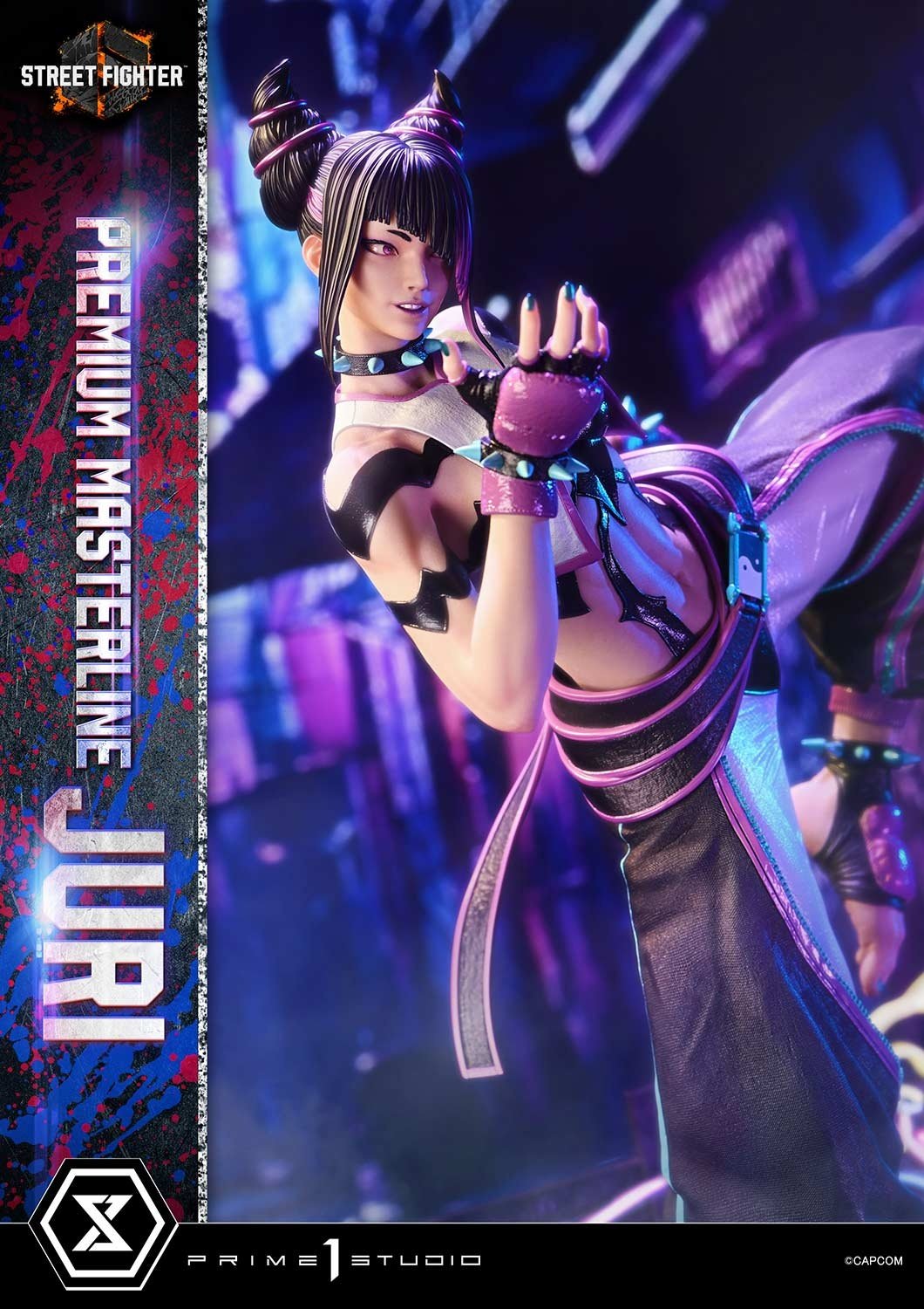 Premium Masterline Street Fighter 6 Juri 1/4 Scale Figure: Prime 1