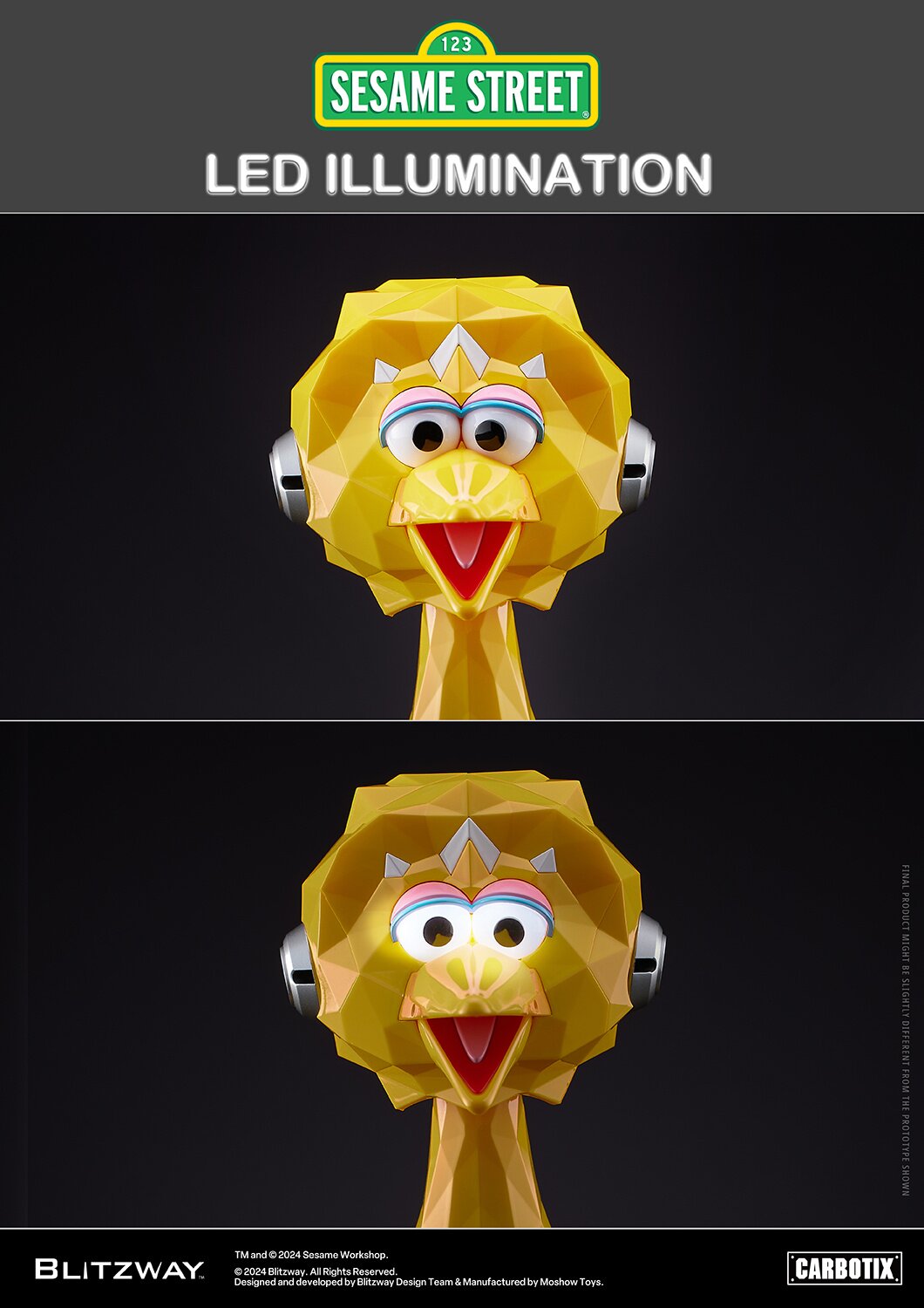 Carbotix Sesame Street Big Bird: Blitzway - Tokyo Otaku Mode (TOM)
