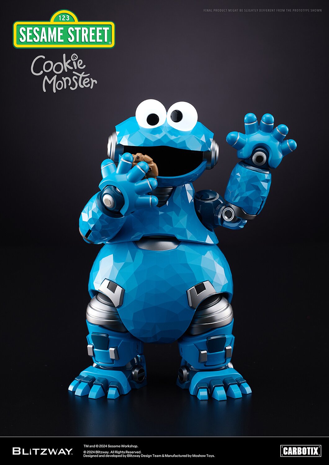 Carbotix Sesame Street Cookie Monster: Blitzway 19% OFF