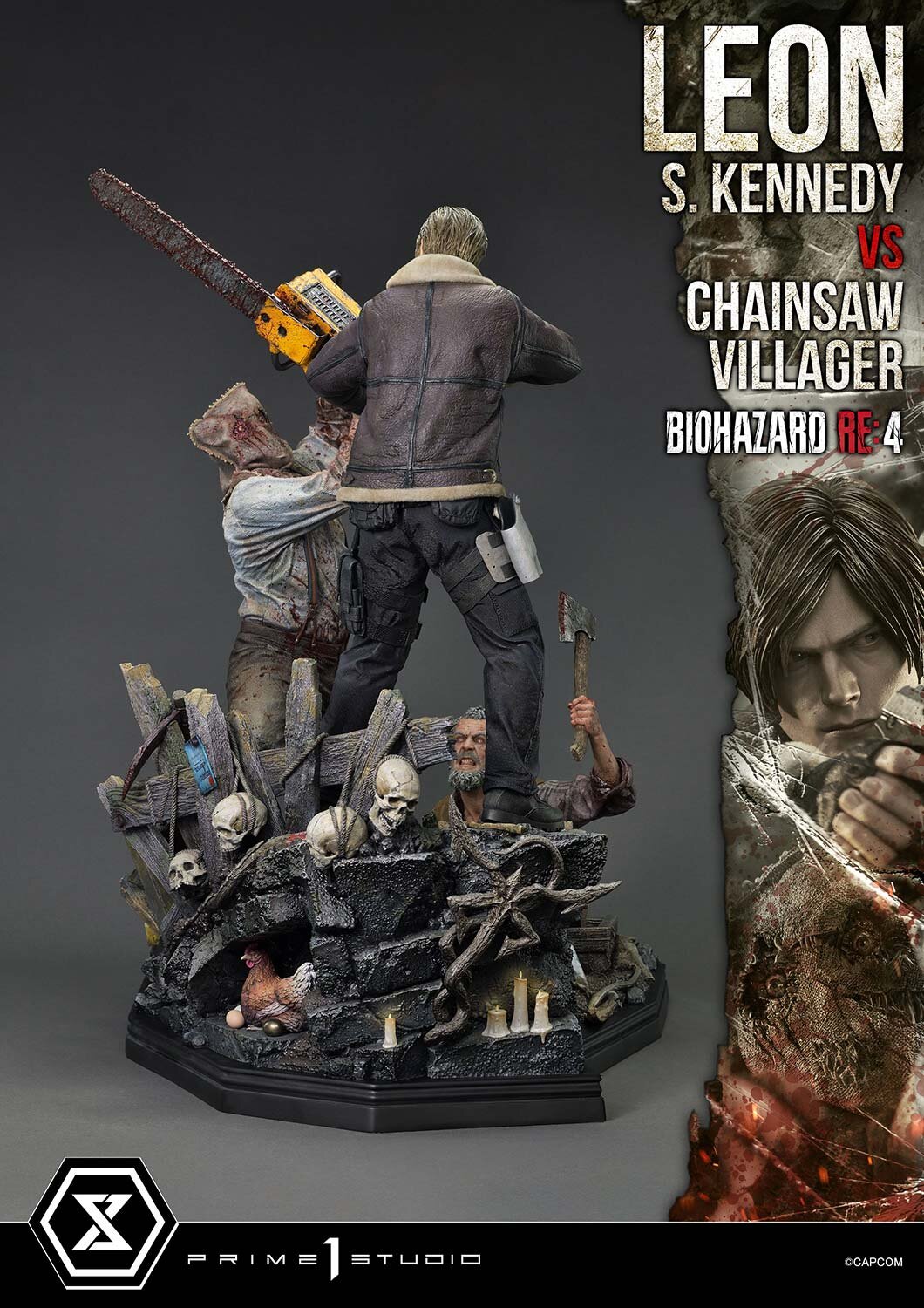 Ultimate Premium Masterline Resident Evil 4 Leon S. Kennedy vs