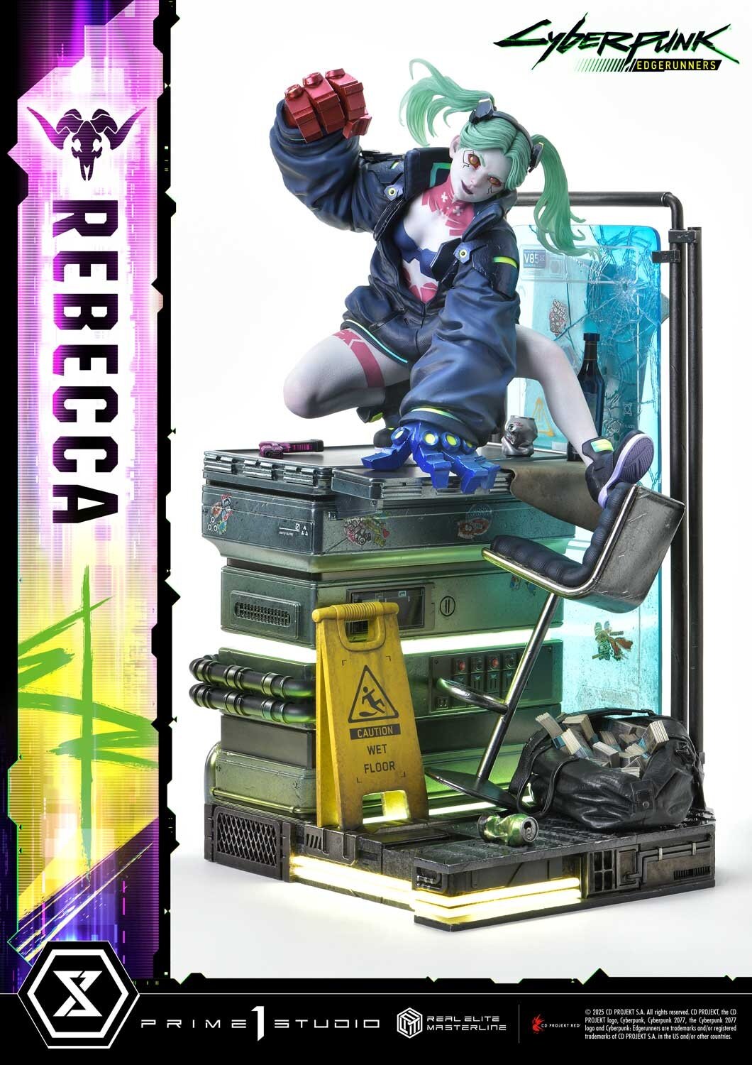 Real Elite Masterline Cyberpunk: Edgerunners Rebecca 1/4 Scale