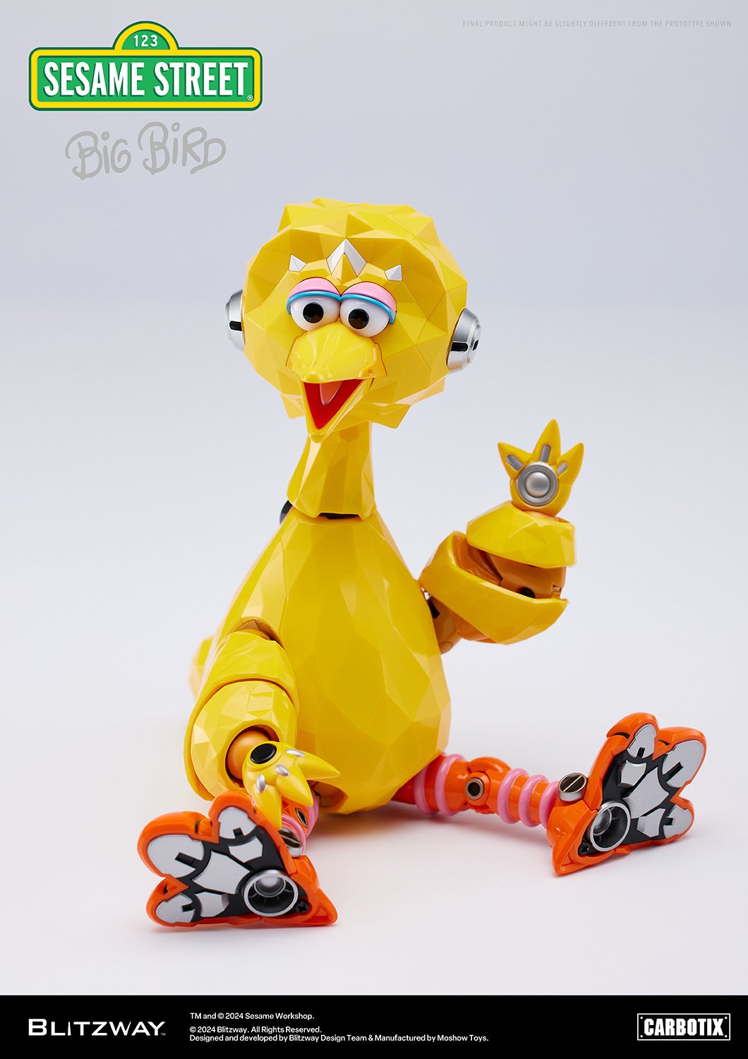 Carbotix Sesame Street Big Bird: Blitzway - Tokyo Otaku Mode (TOM)