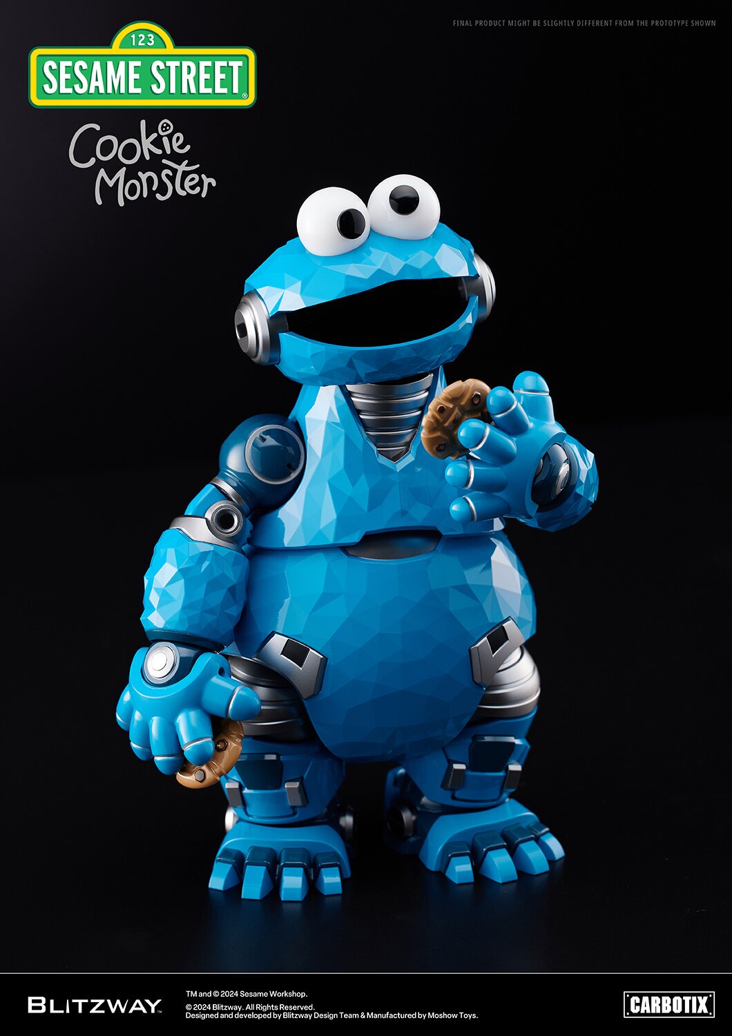 Carbotix Sesame Street Cookie Monster: Blitzway 19% OFF