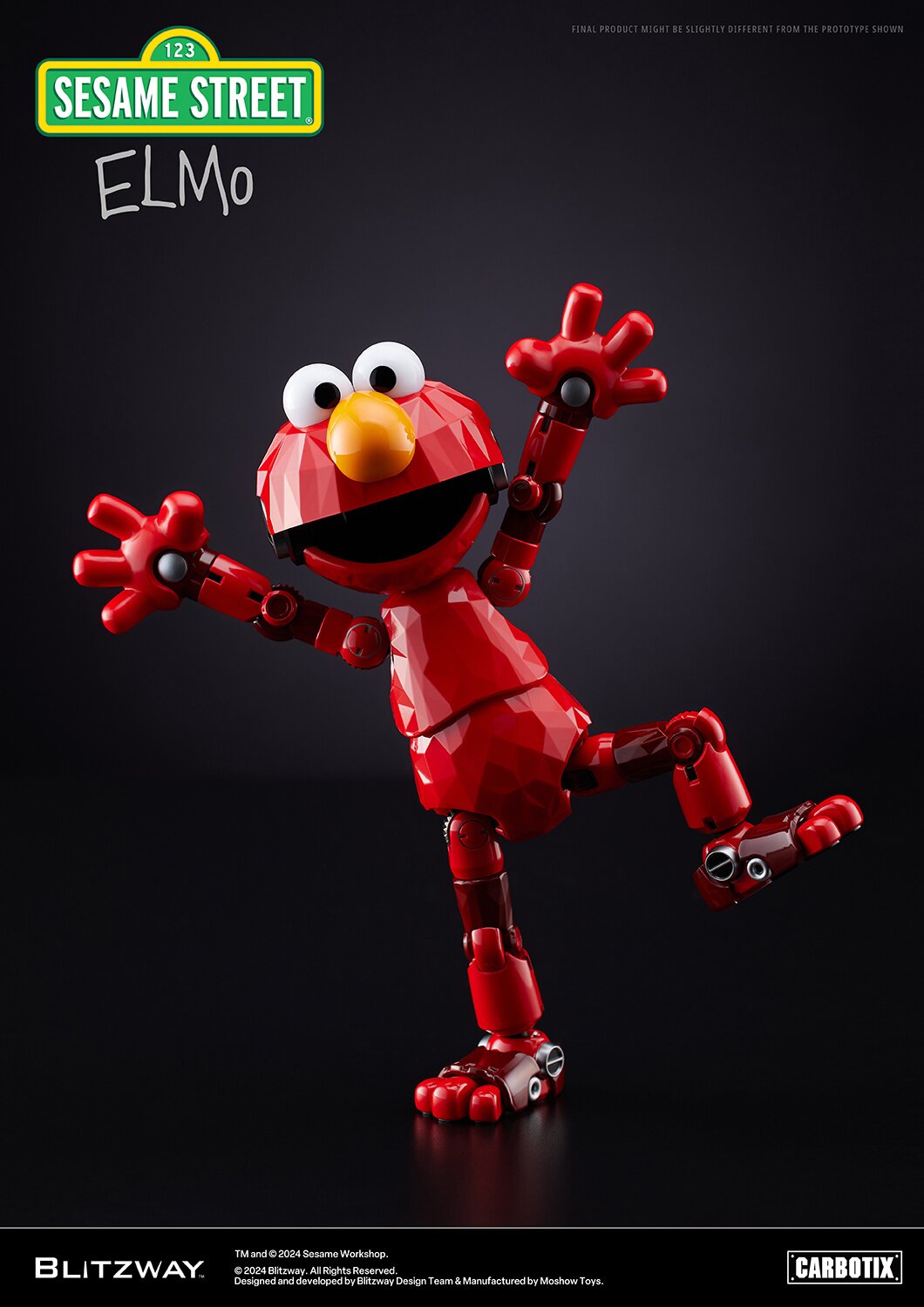 Sesame Street MB0512 Uniqlo ELMO Dead Stock Plush 20