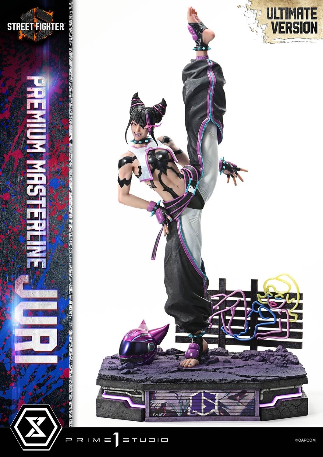 juriページ Premium Masterline Street Fighter 6 Juri 1/4 Scale Figure