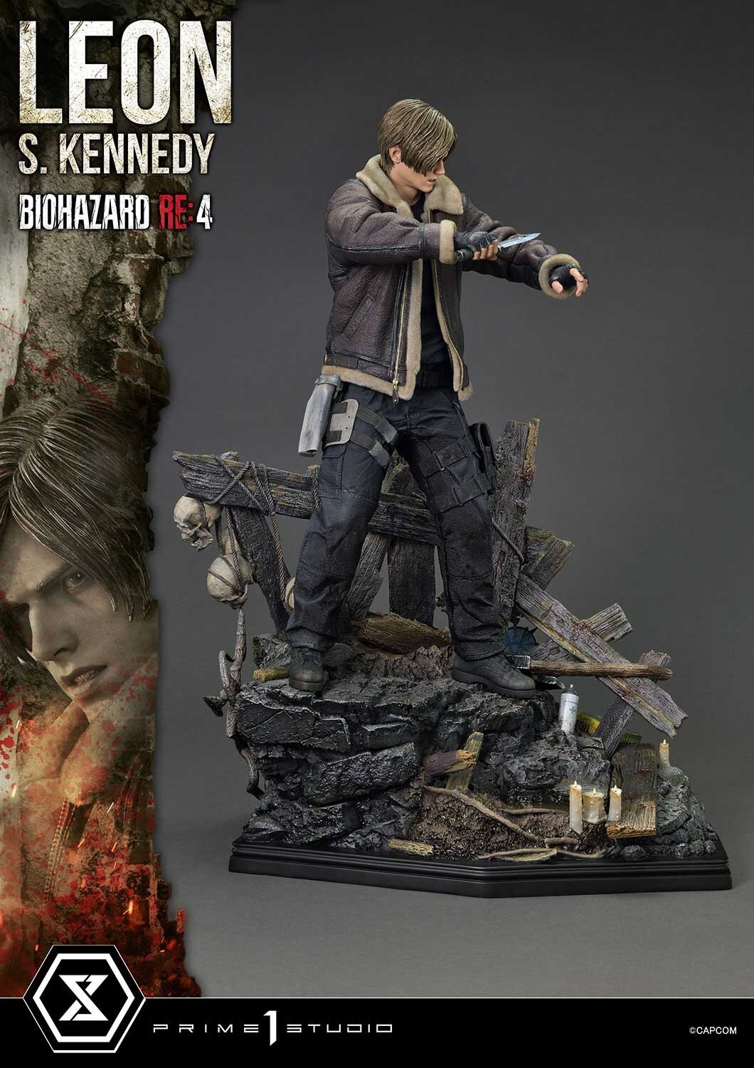 Ultimate Premium Masterline Resident Evil 4 Leon S. Kennedy 1/4