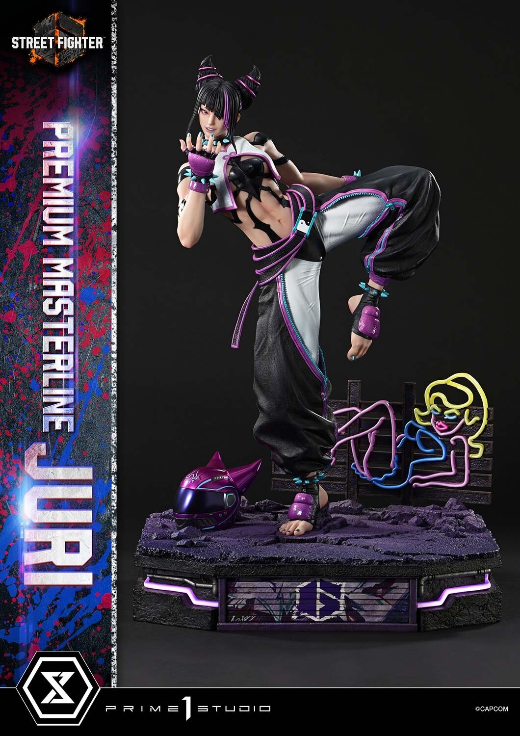 juri  Street Fighter 6 Premium Masterline Juri 1/4 Scale Statue