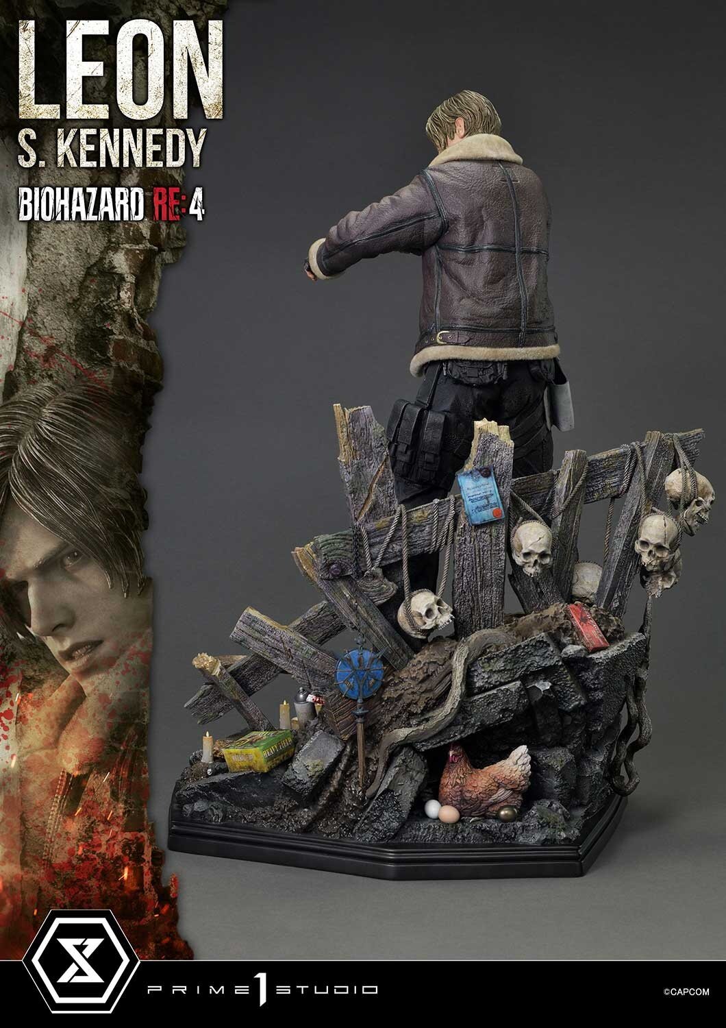 Ultimate Premium Masterline Resident Evil 4 Leon S. Kennedy 1/4