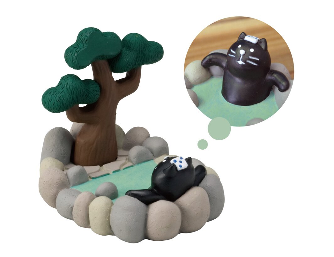 concombre 置物 concombre Hot Spring Cats: DECOLE - Tokyo Otaku Mode (TOM)
