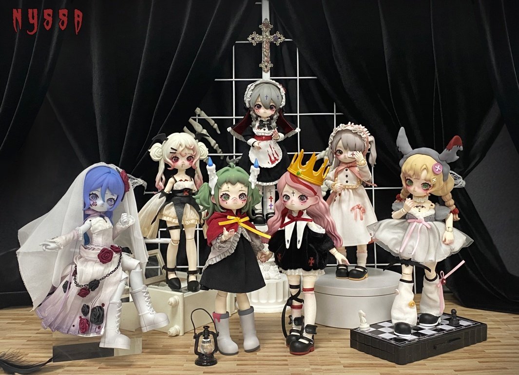 Nyssa Bizarre Nightmare Series Trading Doll Box Set: Wan Le Xun
