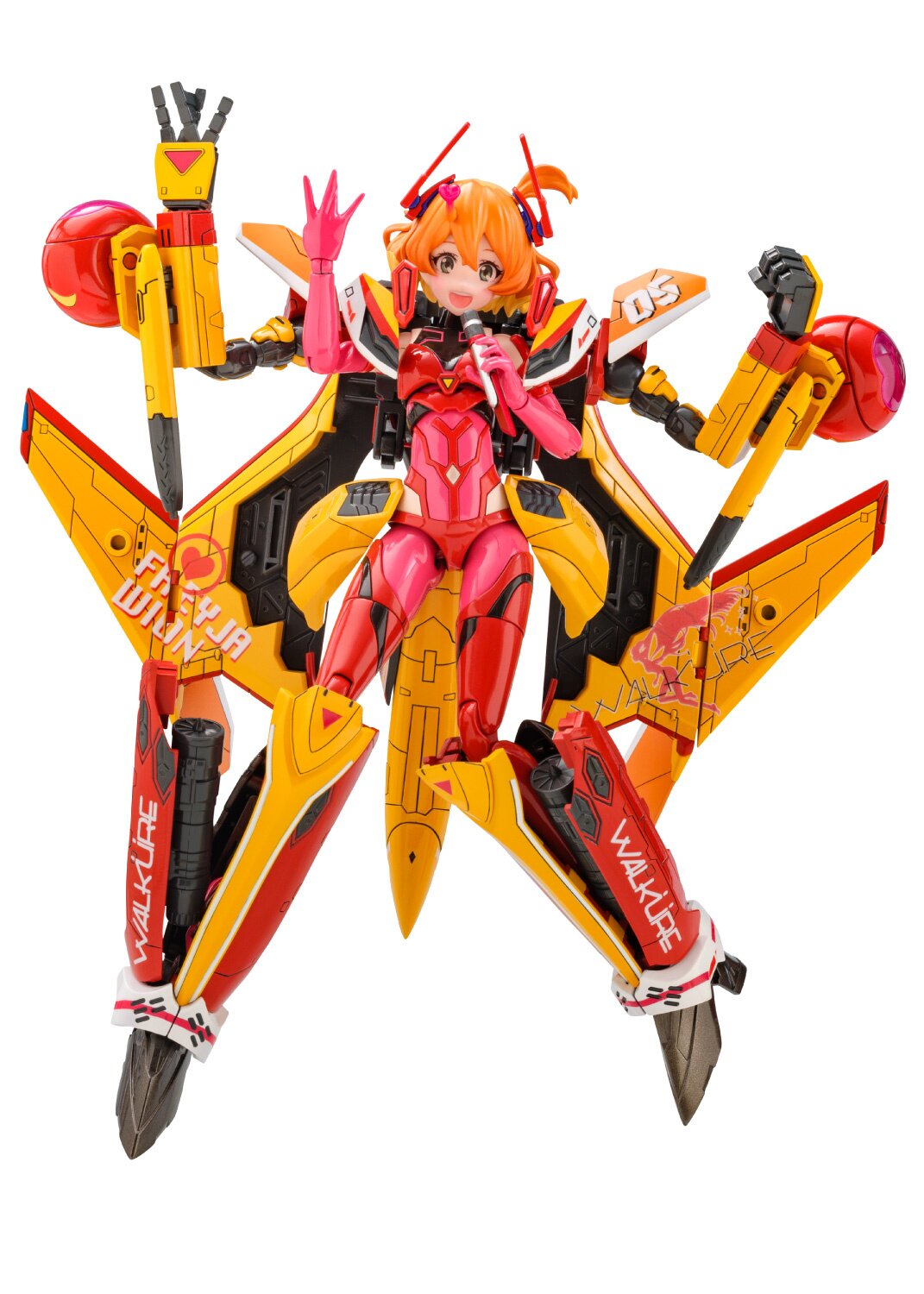 カタログギフトも！ Macross Girls Fighter Variable Delta Freyja Siegfried VF-31J バット
