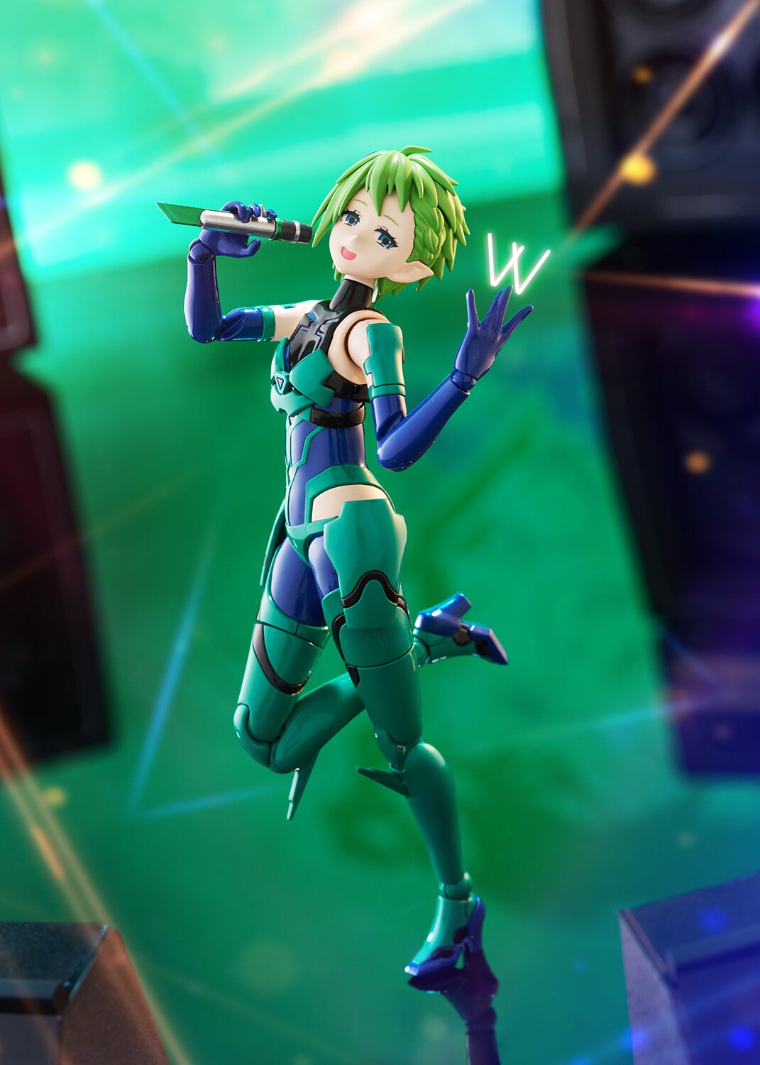 Variable Fighter Girls Macross Delta VF-31A Kairos Reina Prowler