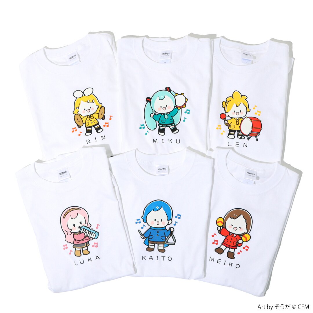 Hatsune Miku Piapro Kids! Hatsune Miku Kids' White T-Shirt - Tokyo