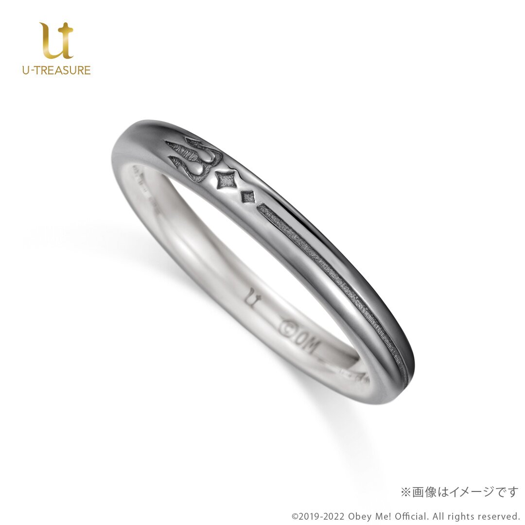 100％本物保証！ Beelzebub Me! Obey Black-Coated Otaku Tokyo - Ring Silver アクセサリー