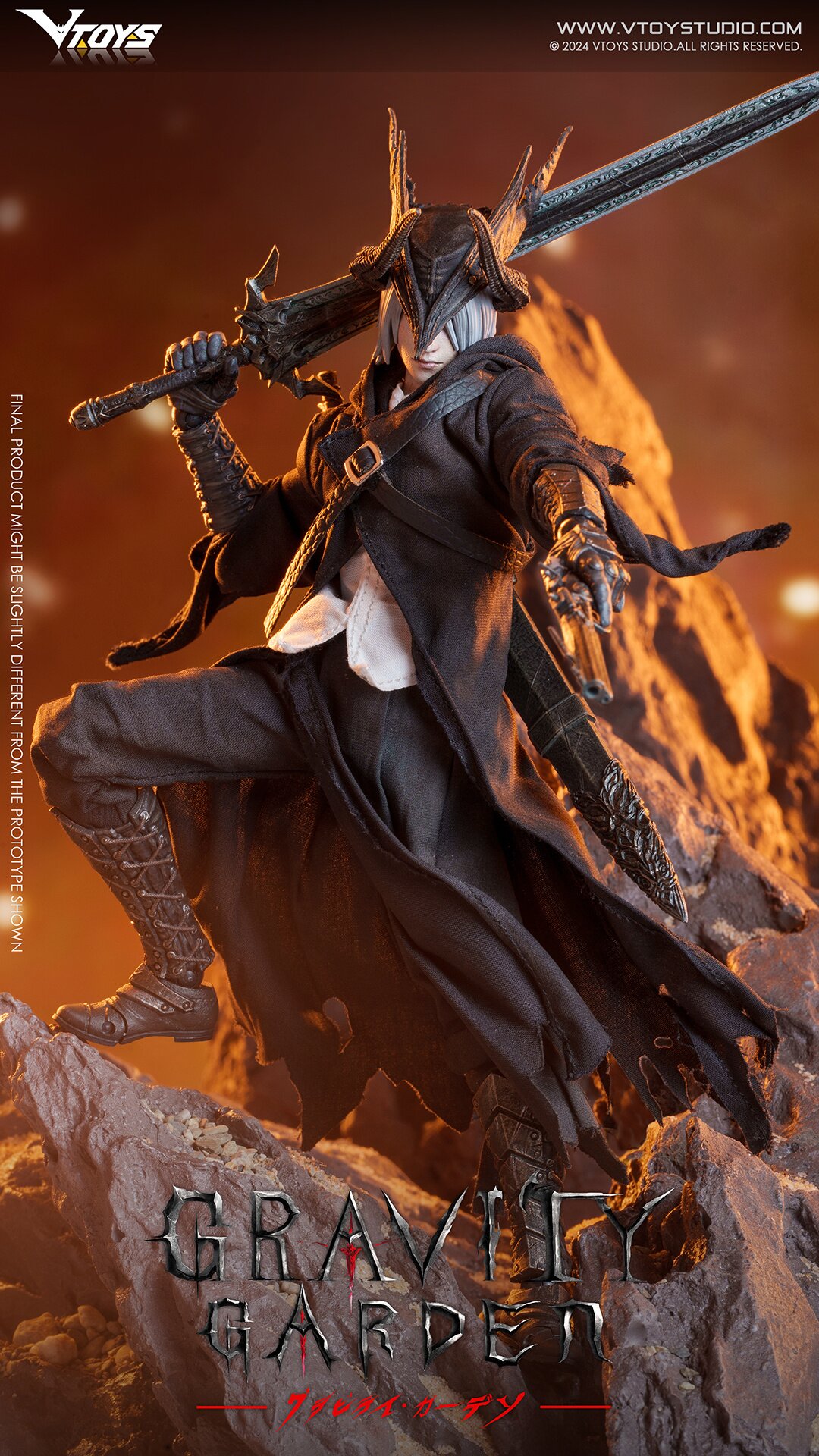 SF・ファンタジー・ホラー VTOYS 1/12 Hunter of Dragonfyre Gravity Garden Series Hunter of Dragonfyre: Deluxe Edition 1/12