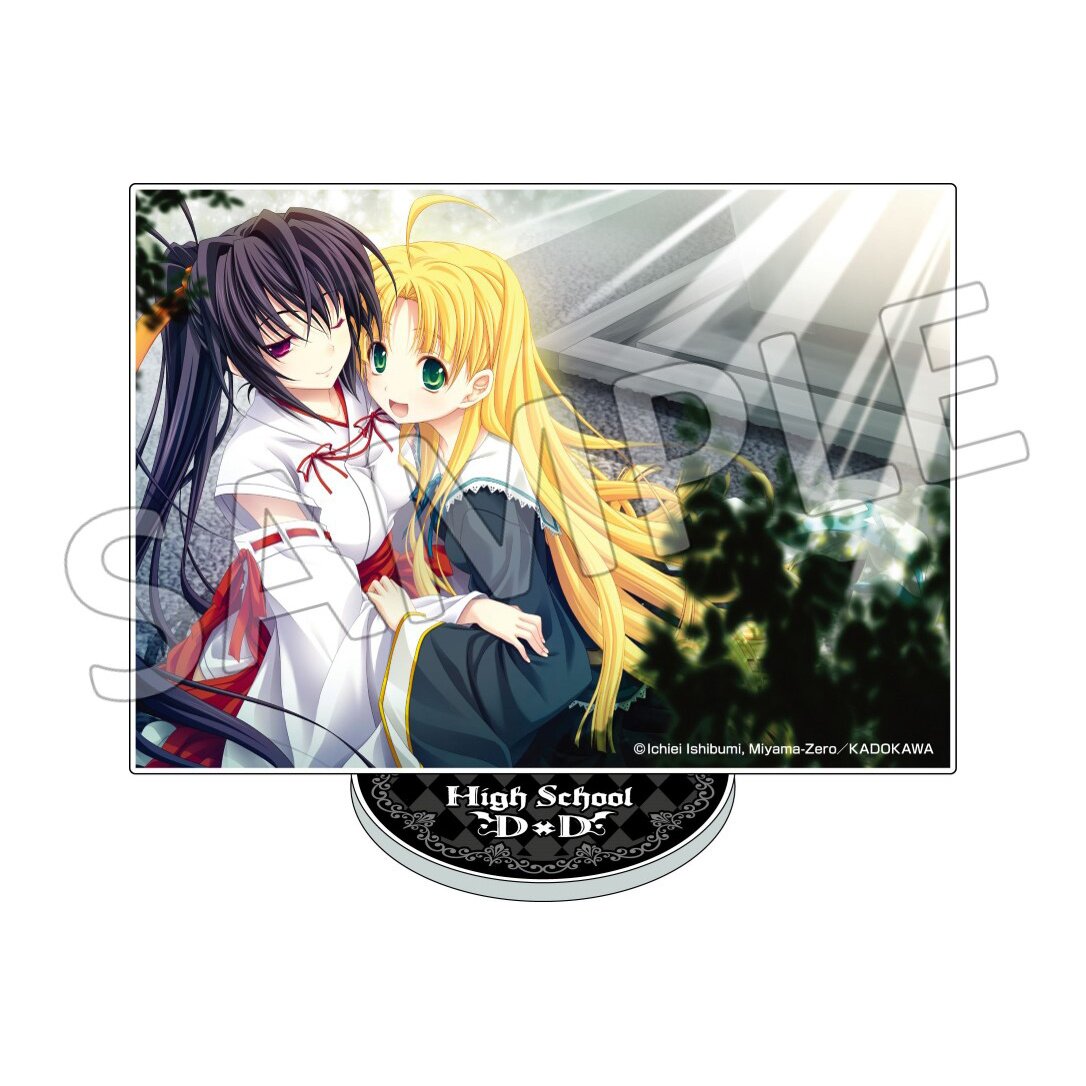 High School DxD Acrylic Art Stand Akeno Himejima & Asia Argento - Tokyo  Otaku Mode (TOM)