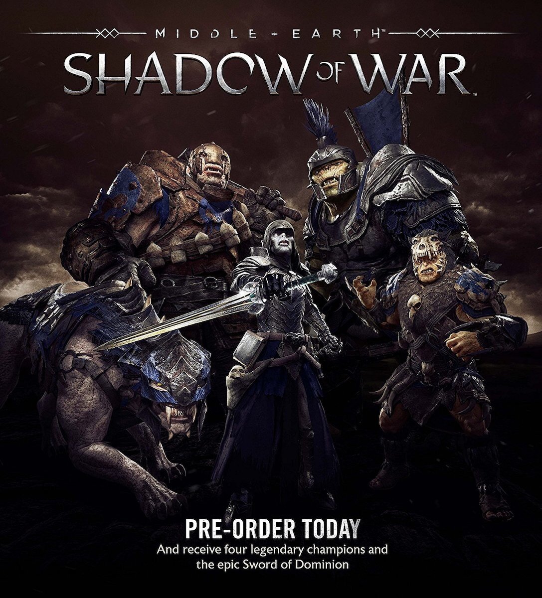Middle-Earth: Shadow of War Playstation 4 PS4 NEW