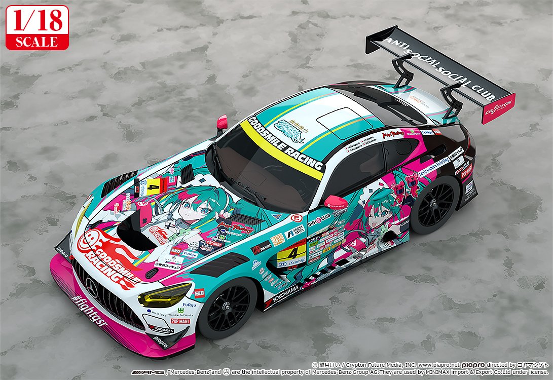 1/18 Good Smile Hatsune Miku AMG 2025 Season Opening Ver.: Good
