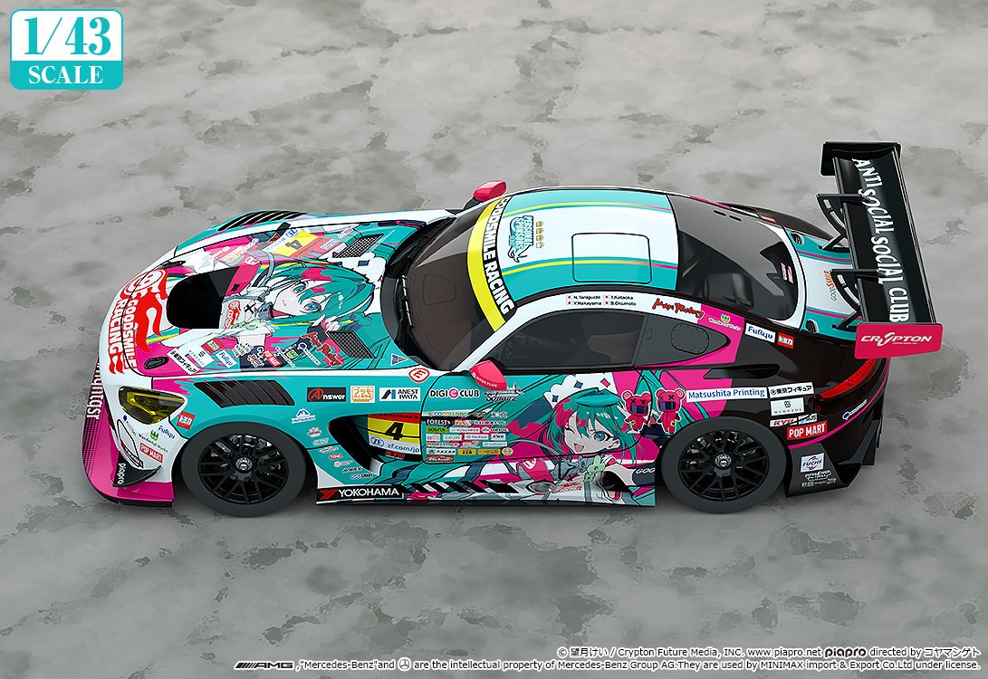 1/43 Good Smile Hatsune Miku AMG 2025 Season Opening Ver. - Tokyo