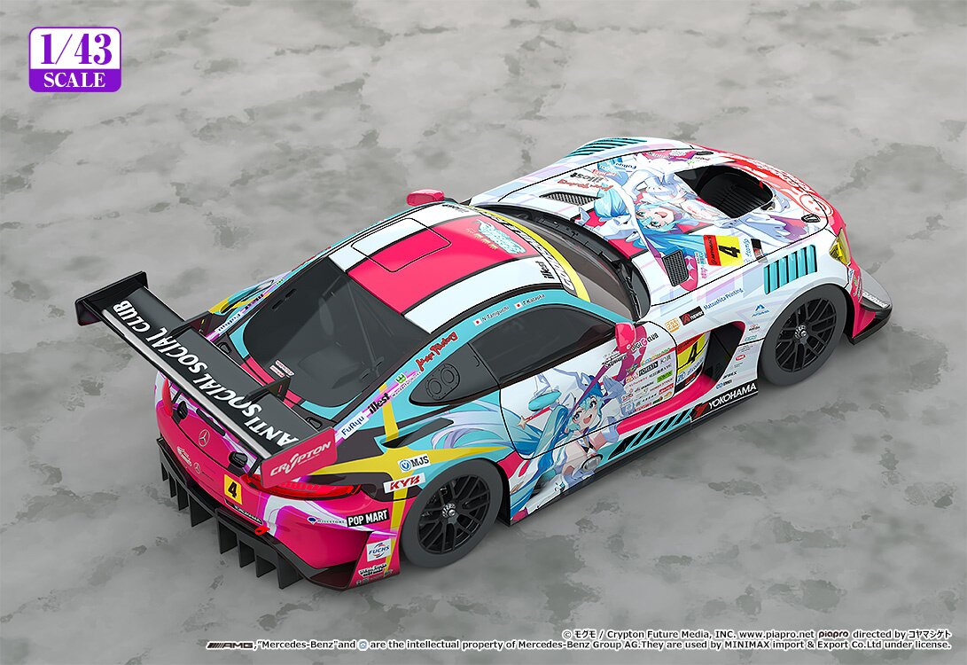 ミニカー GOODSMILE Hatsune Miku AMG 2024 1/43 Scale Good Smile Hatsune Miku AMG 2024 Season Opening