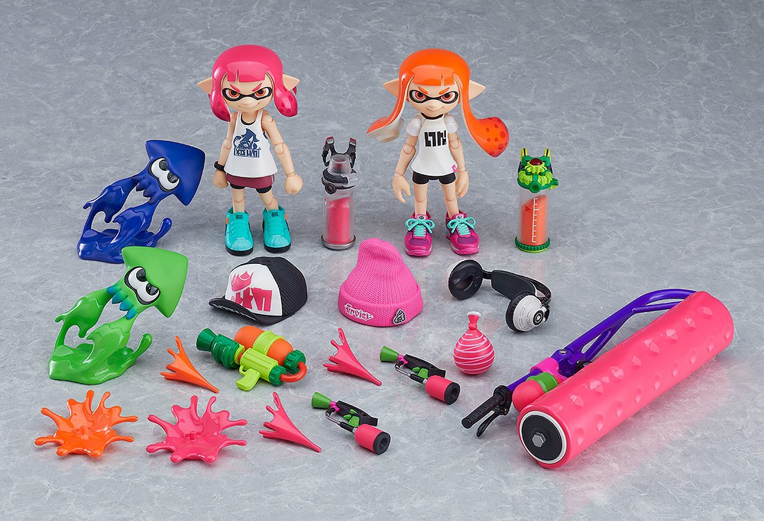 figma Splatoon Inkling Girl: DX Edition (Re-run): Good Smile