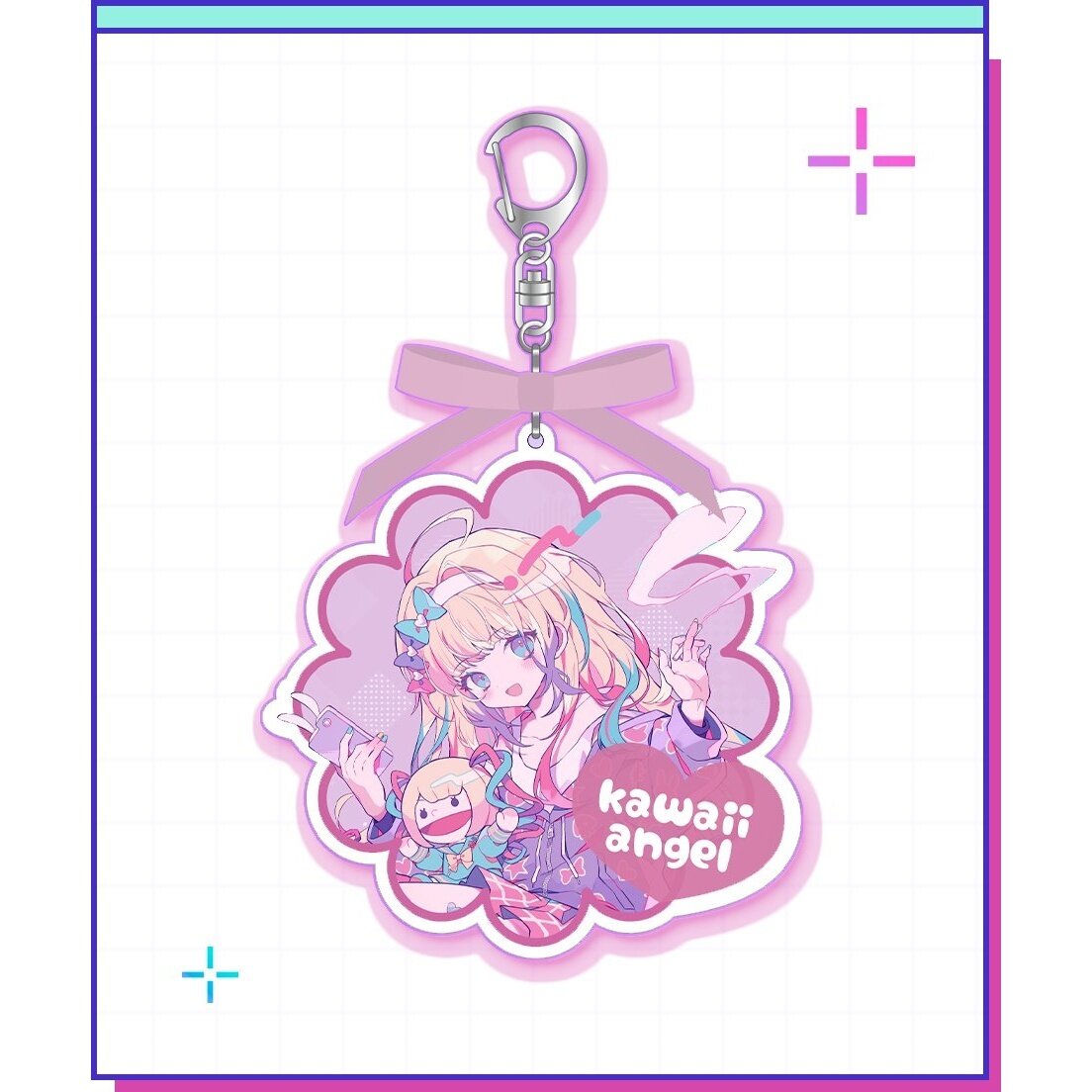 Needy Streamer Overload Key Visual Ribbon Acrylic Key Chain - Tokyo ...