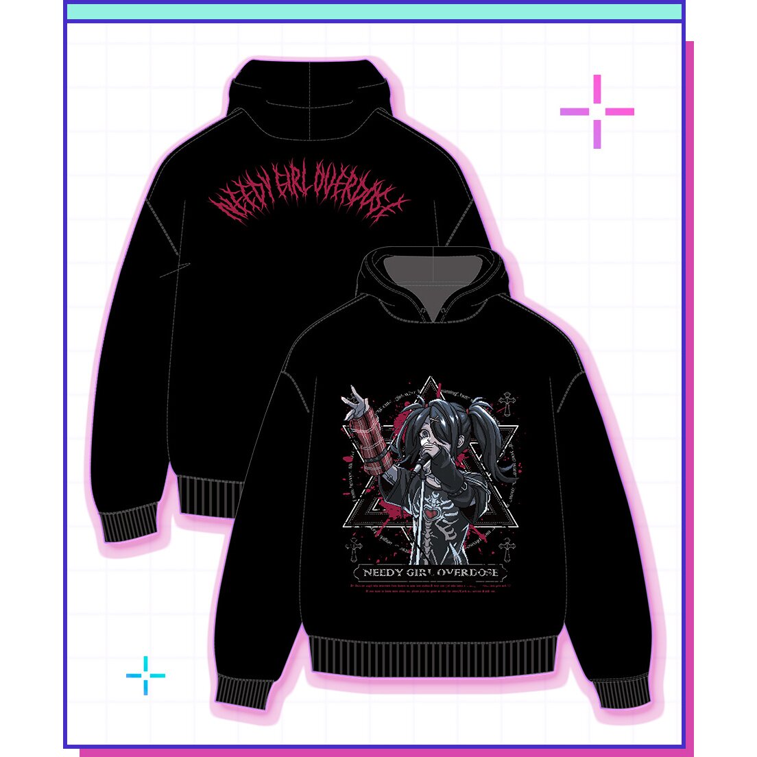 ミュージシャン NovelCore OUTER Hoodie OUTER Studs Logo Hoodie – BMSG