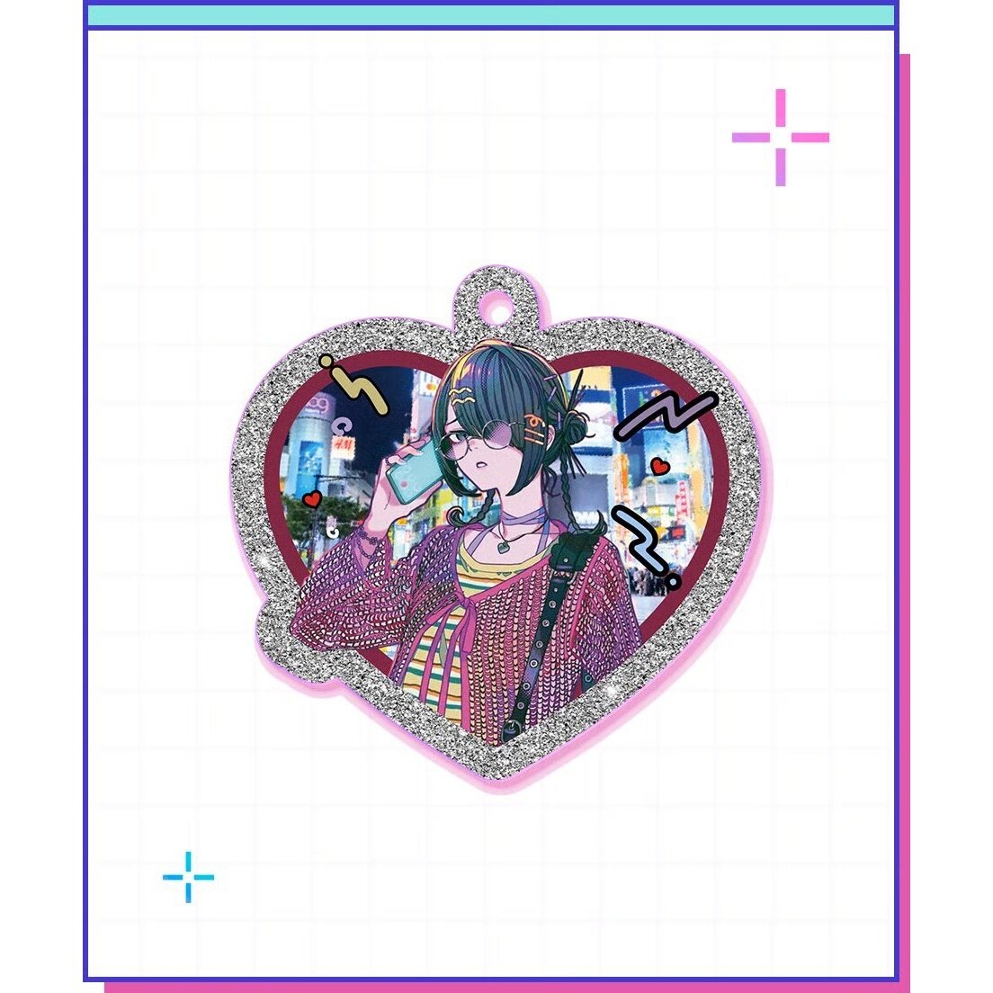 Needy Streamer Overload To-Mei-Han Key Visual Acrylic Key Chain - Tokyo ...
