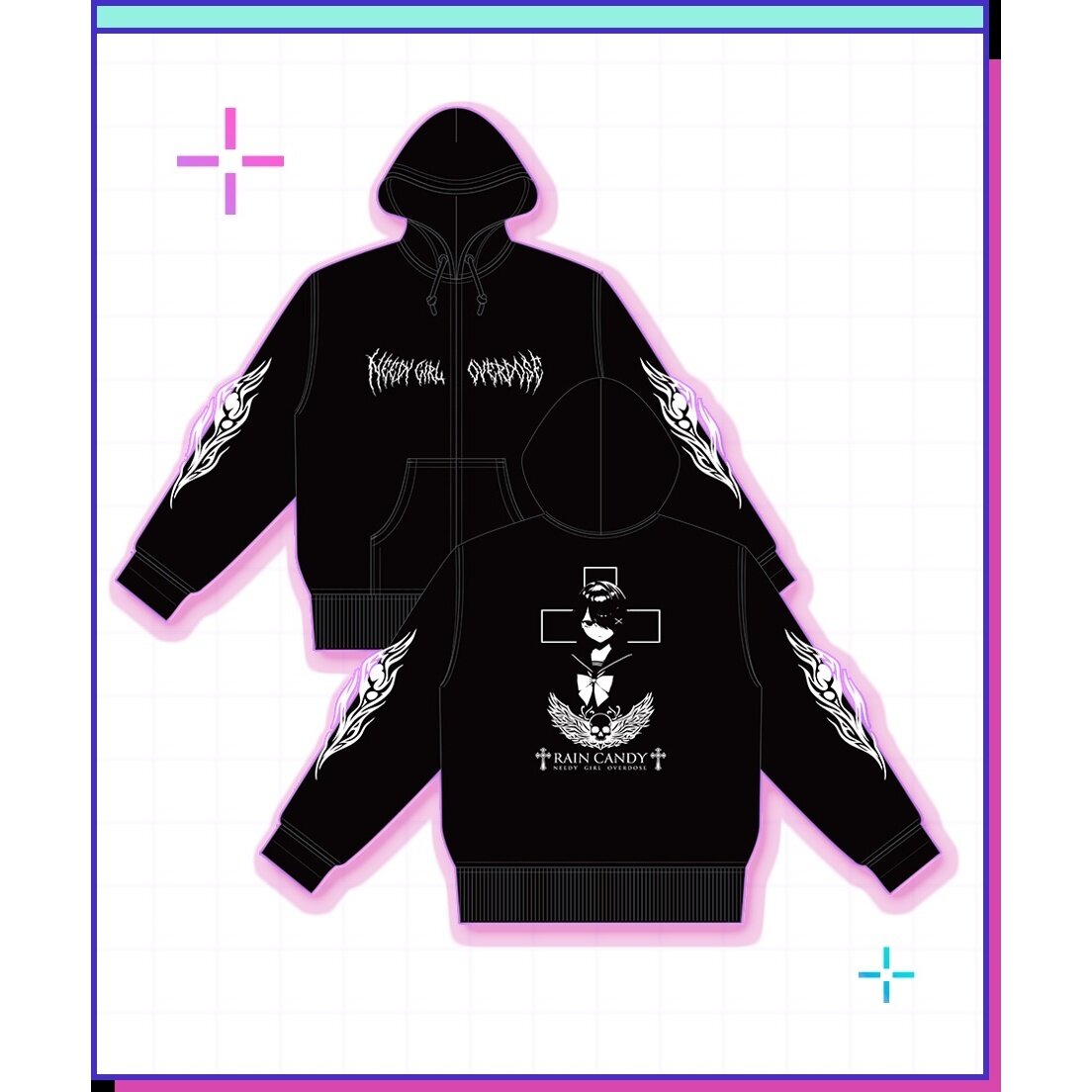 Needy Streamer Overload Zip Hoodie Ame-chan Student Ver. - Tokyo