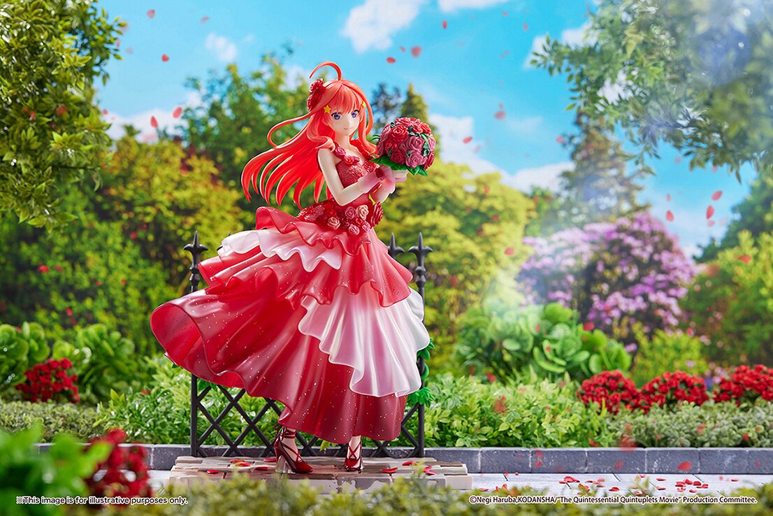中野三玖 Floral Dress Ver 1/7 SHIBUYA SCRAMBLE FIGURE 中野 三玖 -Floral Dress Ver.- 1/7