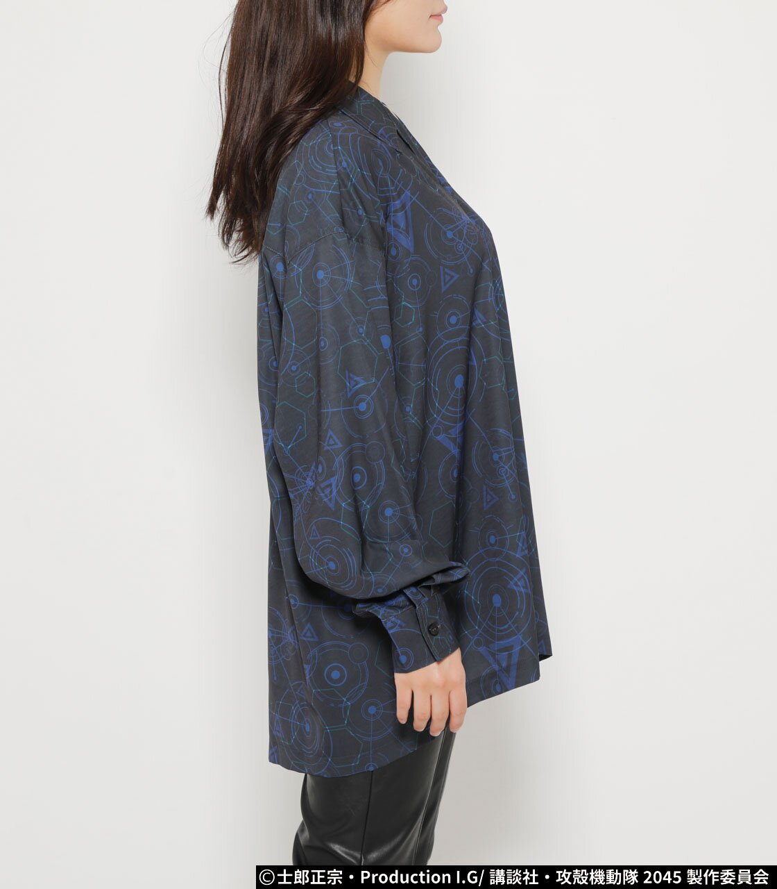 Ghost in the Shell Blue Cyber Pattern Shirt: Baroque Japan 16% OFF - Tokyo  Otaku Mode (TOM)