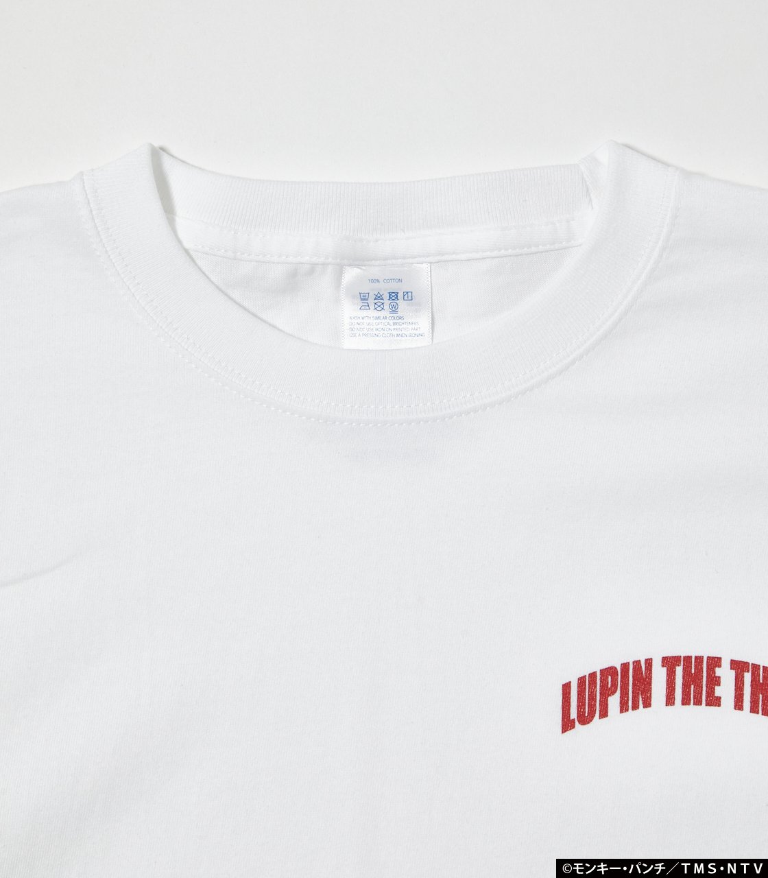 Lupin the Third Long Sleeve White T-Shirt: R4G - Tokyo Otaku Mode
