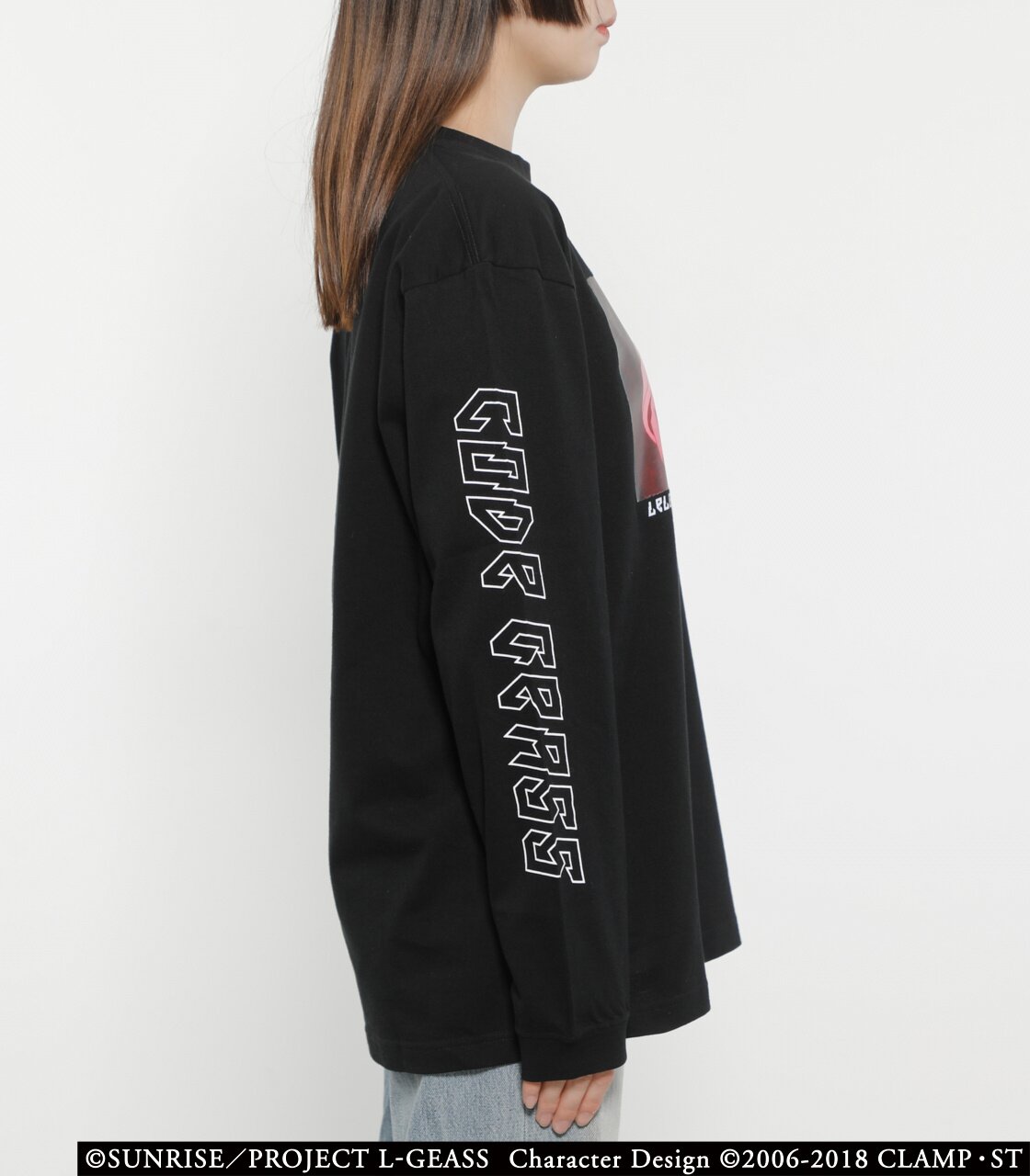 Code Geass: Lelouch of the Re;surrection Long Sleeve Black T