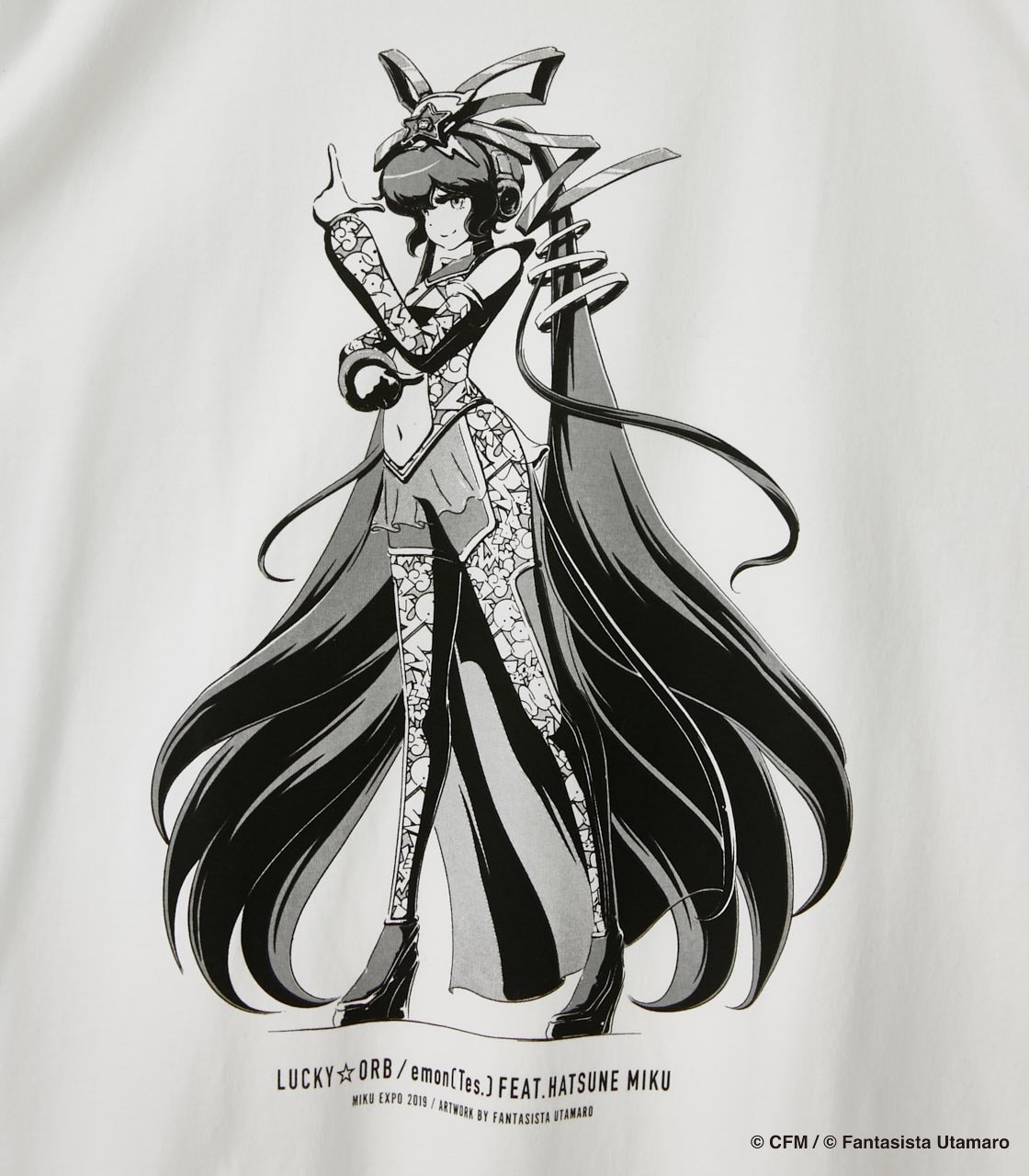 Hatsune Miku Lucky☆Orb Miku Art T-Shirt - Tokyo Otaku Mode (TOM)