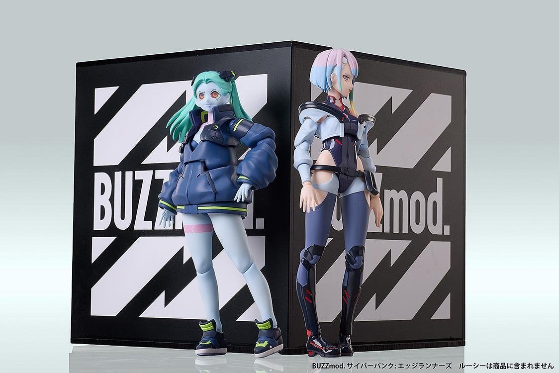 BUZZmod Cyberpunk: Edgerunners Rebecca 1/12 Scale Action Figure