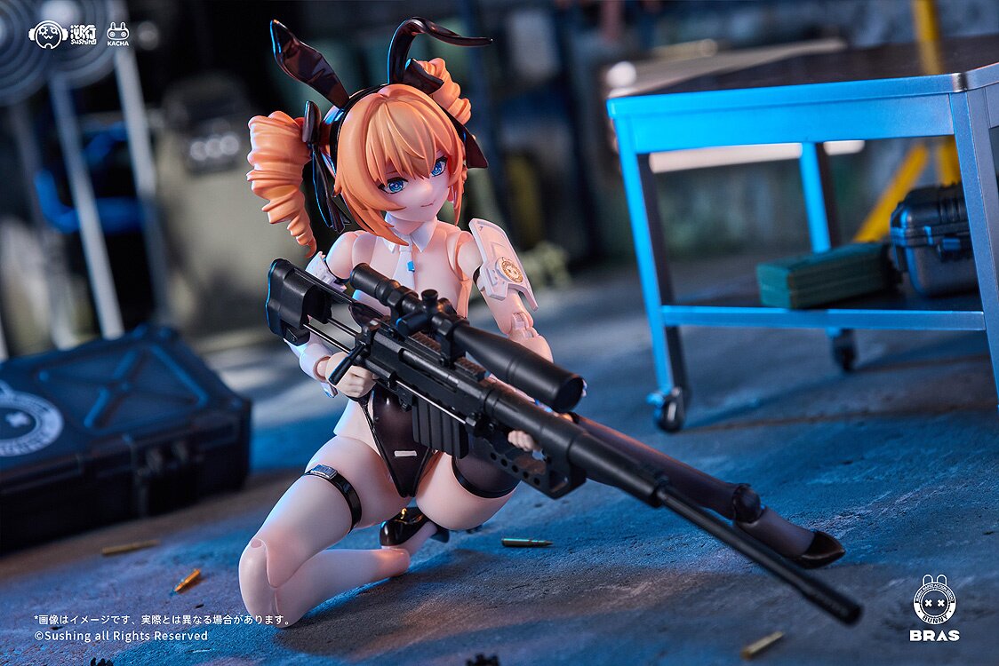 Bunny Rapid Action Squad Sniper Leoni 1/12 Scale Articulated