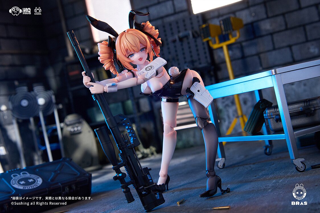 Bunny Rapid Action Squad Sniper Leoni 1/12 Scale Articulated