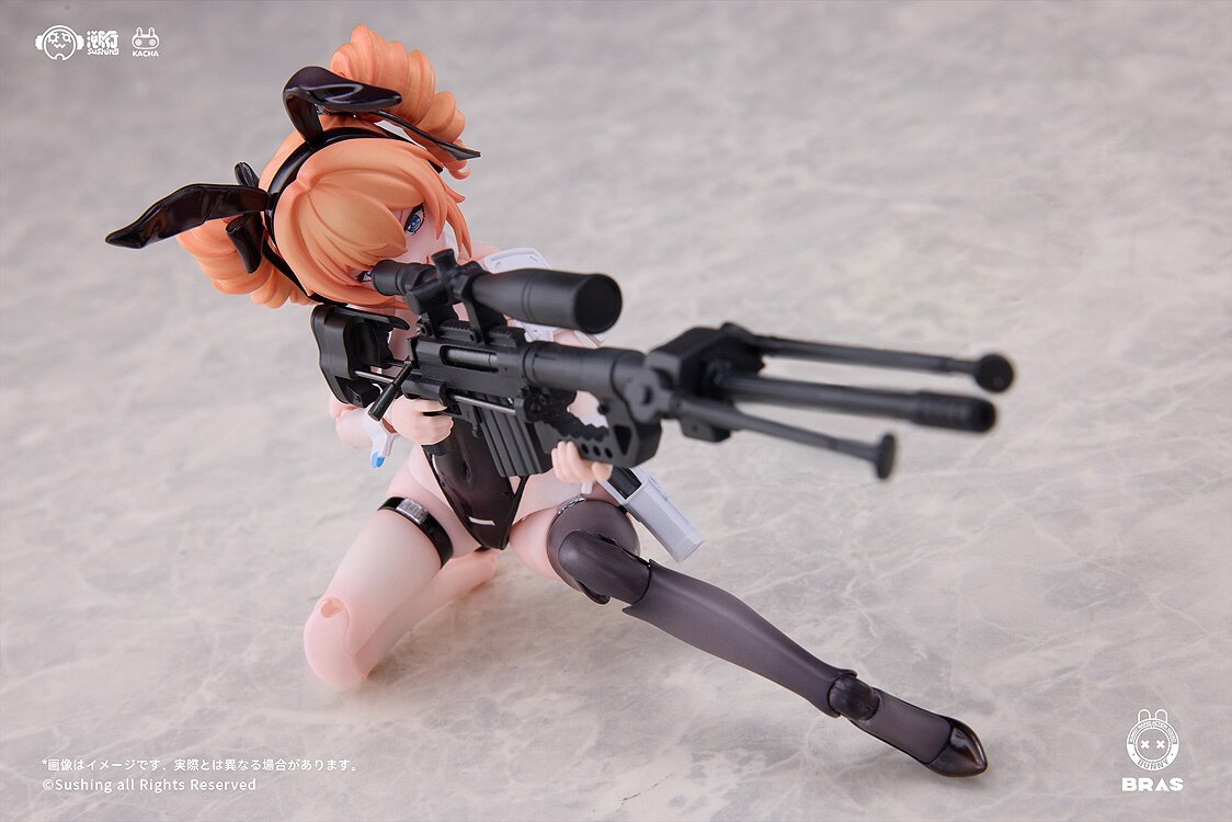 Bunny Rapid Action Squad Sniper Leoni 1/12 Scale Articulated