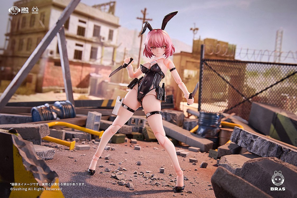 Bunny Rapid Action Squad Commando Belka 1/12 Action Figure - Tokyo
