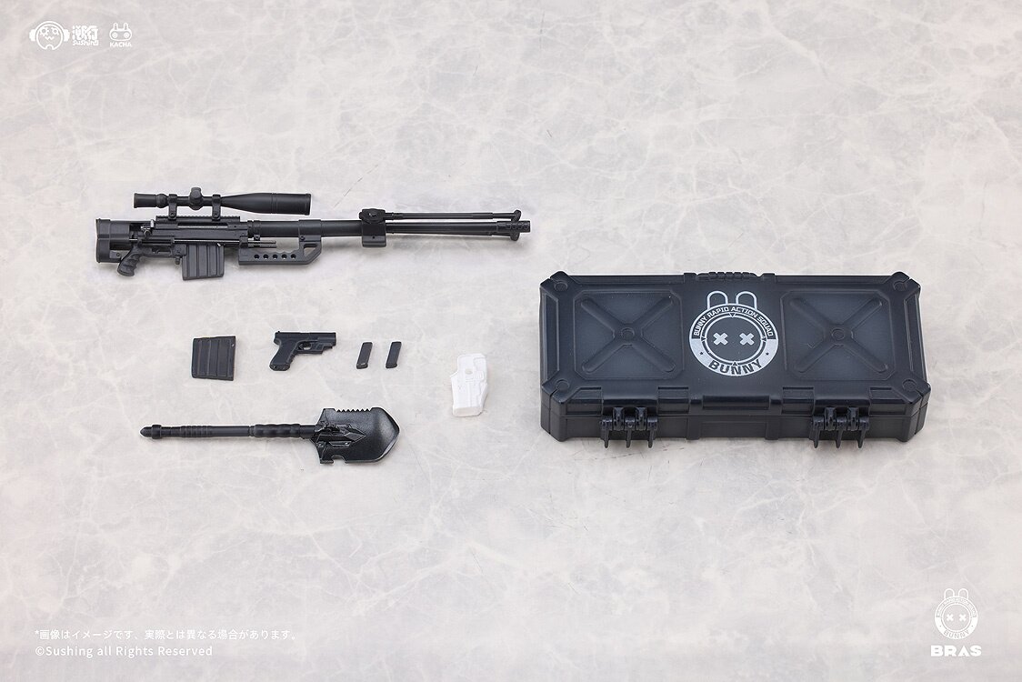 Bunny Rapid Action Squad Sniper Leoni 1/12 Scale Articulated