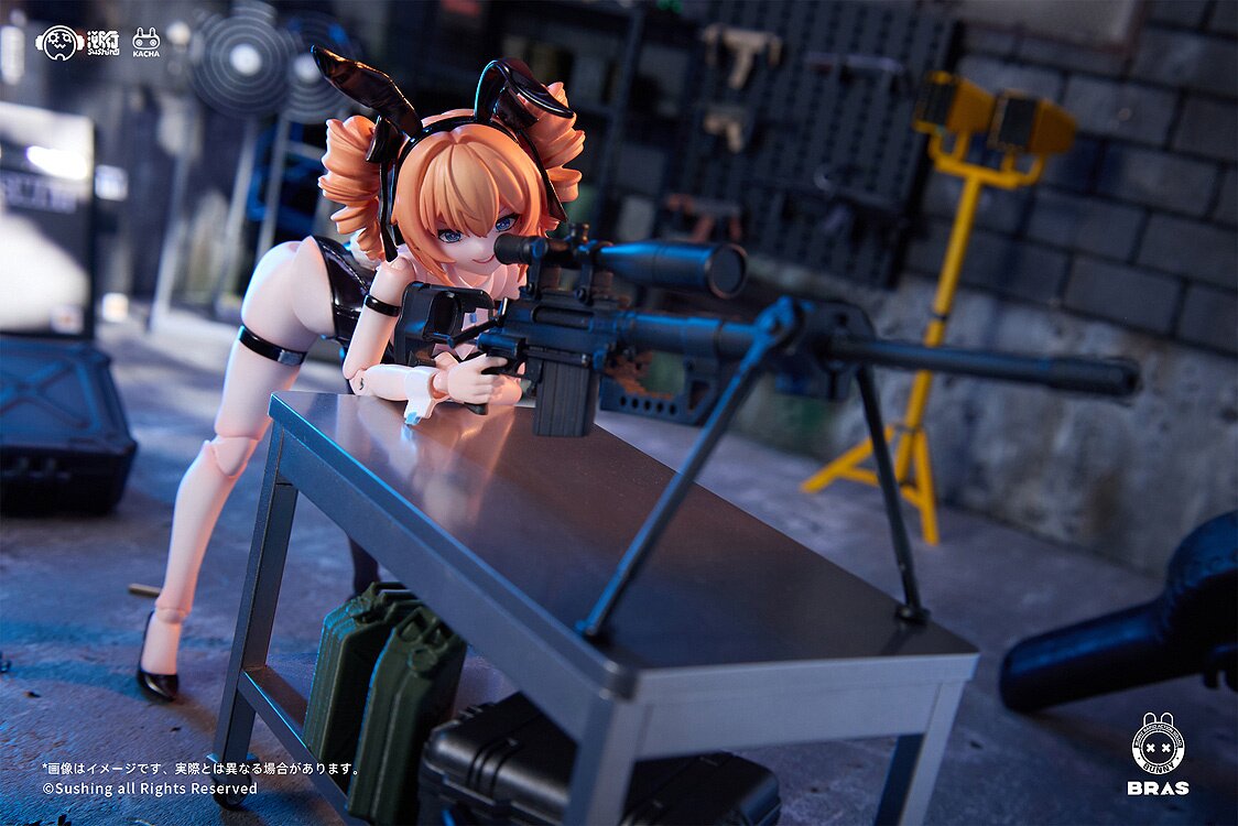 Bunny Rapid Action Squad Sniper Leoni 1/12 Scale Articulated