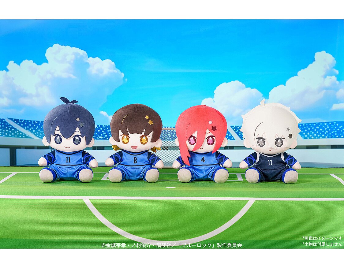 Blue Lock Huggy Doll Plushie Yoichi Isagi/Meguru Bachira/Hyoma