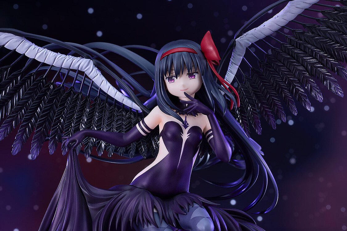 ヒルクライム　フィギュア　DVD Puella Magi Madoka Magica The Movie -Rebellion- Devil Homura 1/8
