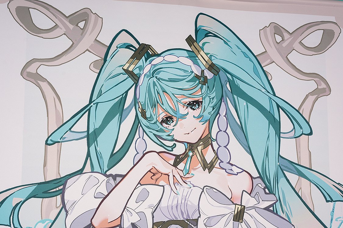 Hatsune Miku feat. Yoneyama Mai Life-Sized Hanging Scroll: Good