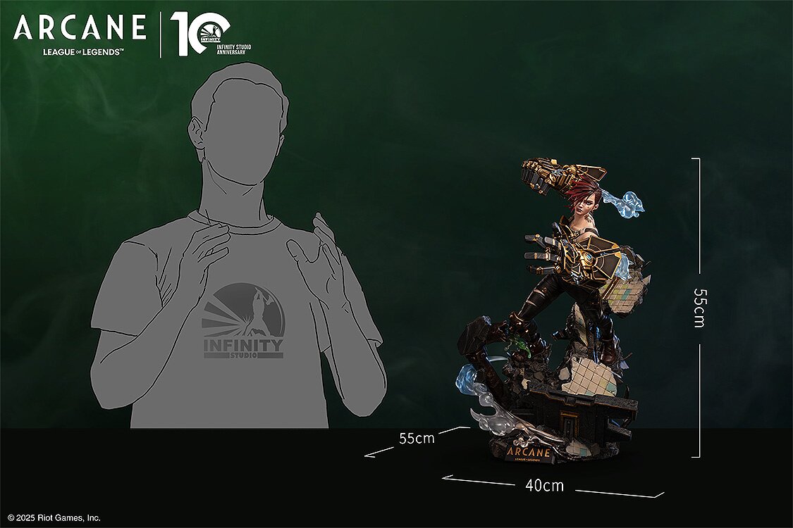 Fractured Jinx - Arcane/League of Legends - 1:8 Scale